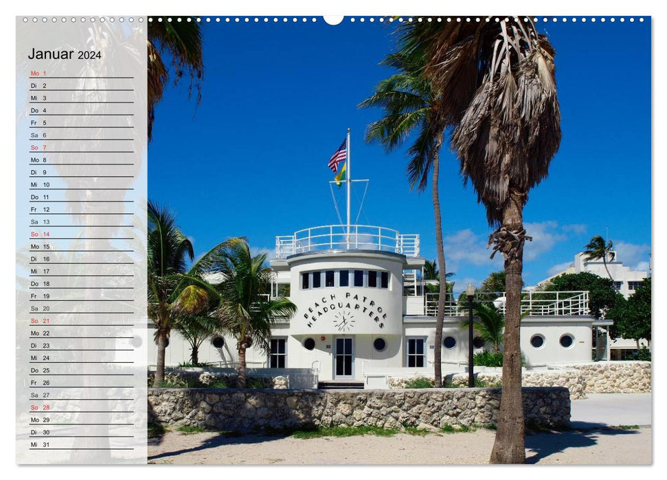 FLORIDA Idyllischer Sonnenscheinstaat (CALVENDO Wandkalender 2024)