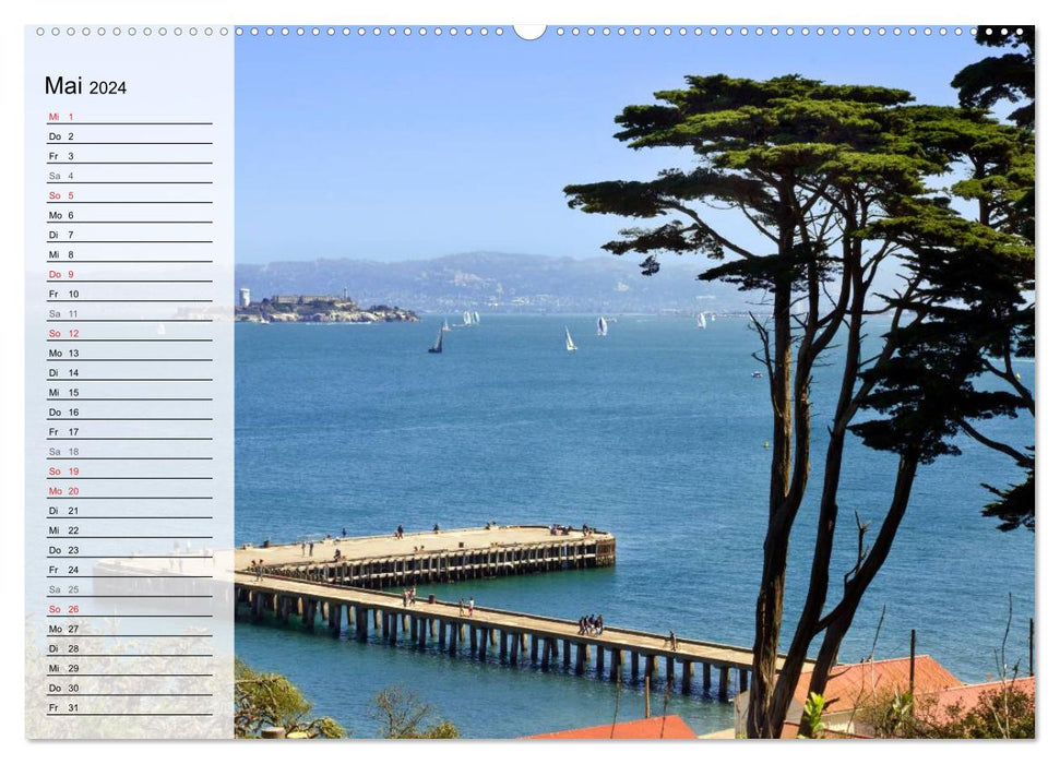 SAN FRANCISCO Traumstadt in Kalifornien (CALVENDO Wandkalender 2024)
