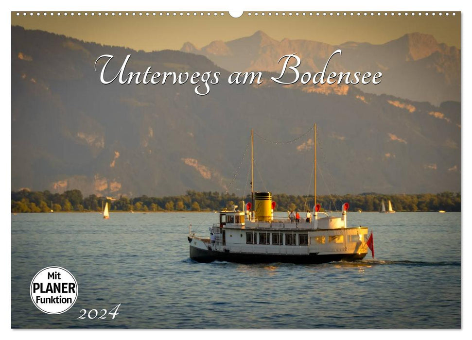 Unterwegs am Bodensee (CALVENDO Wandkalender 2024)