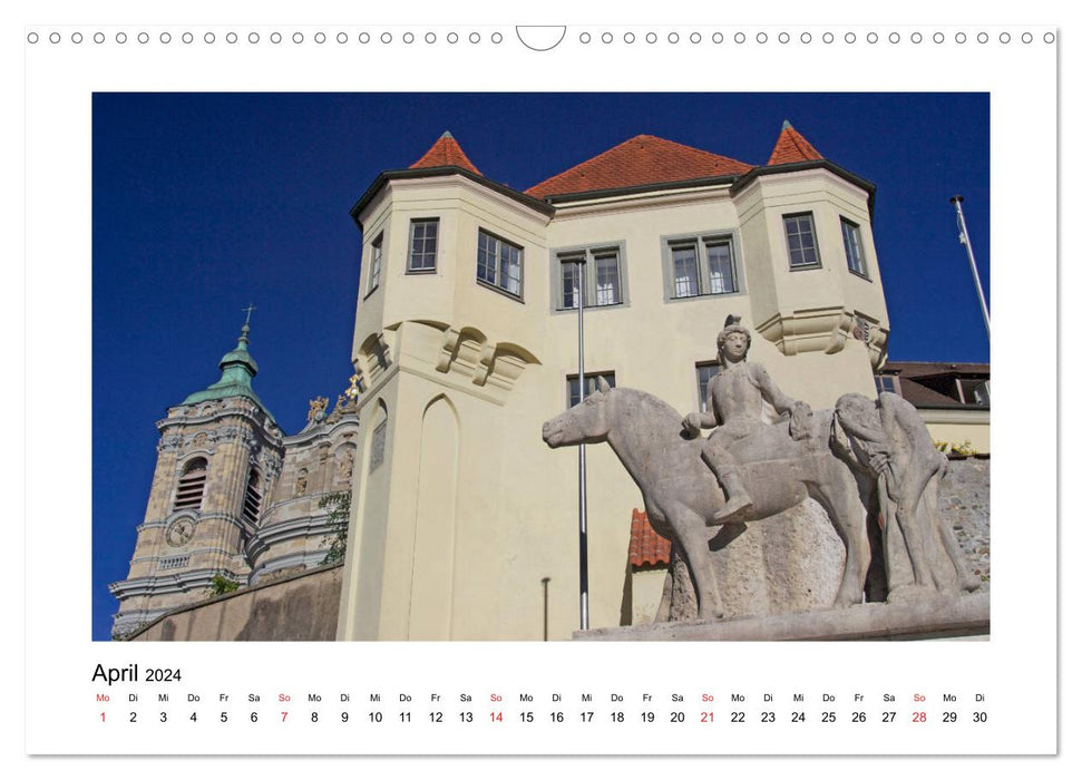 Weingarten and surroundings 2024 (CALVENDO wall calendar 2024) 