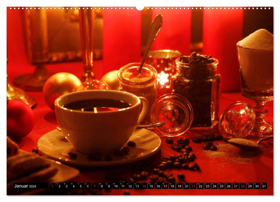 Feine Kaffeevariationen (CALVENDO Premium Wandkalender 2024)