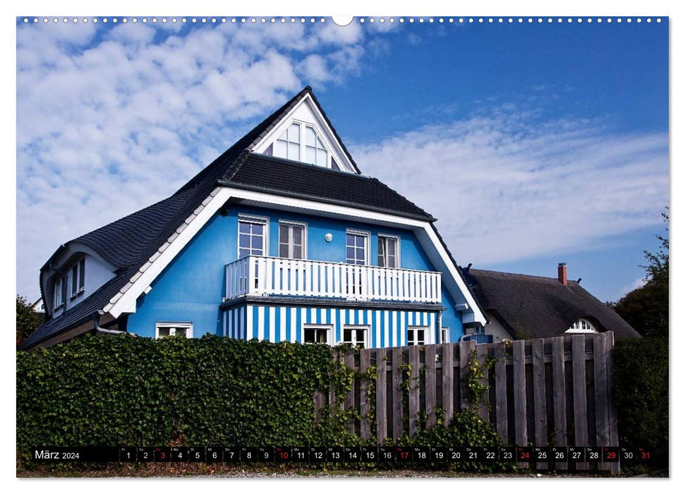 Artists' paradise Ahrenshoop (CALVENDO wall calendar 2024) 