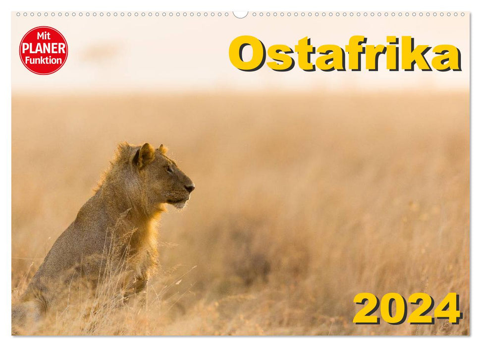 East Africa (CALVENDO wall calendar 2024) 