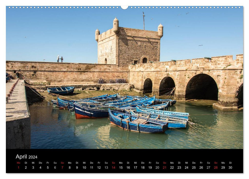 Marokko - Bilder einer Rundreise (CALVENDO Premium Wandkalender 2024)