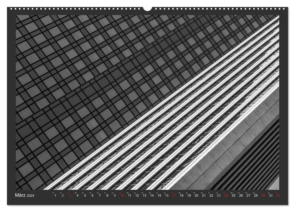 Architektur - Fassaden im Detail 2024 (CALVENDO Wandkalender 2024)