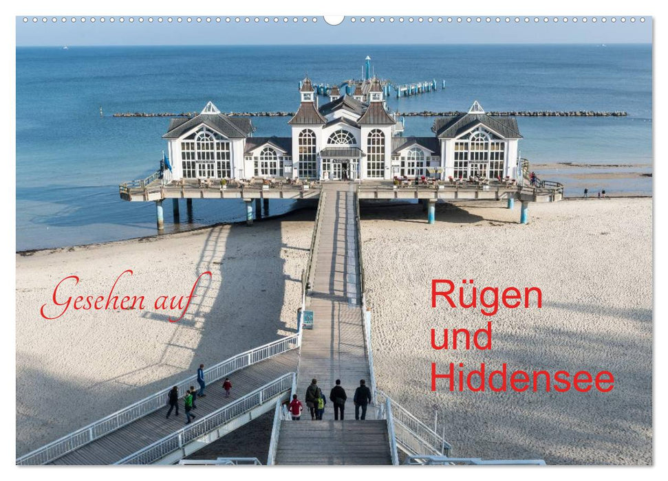 Gesehen auf - Rügen und Hiddensee (CALVENDO Wandkalender 2024)