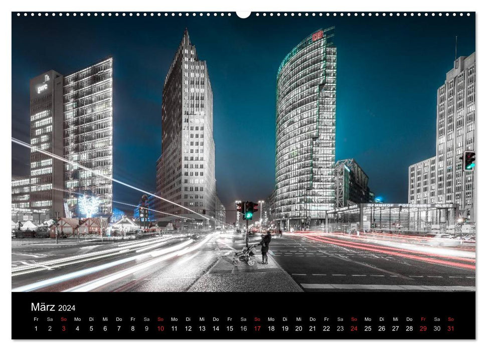 Berlin in Bildern (CALVENDO Premium Wandkalender 2024)