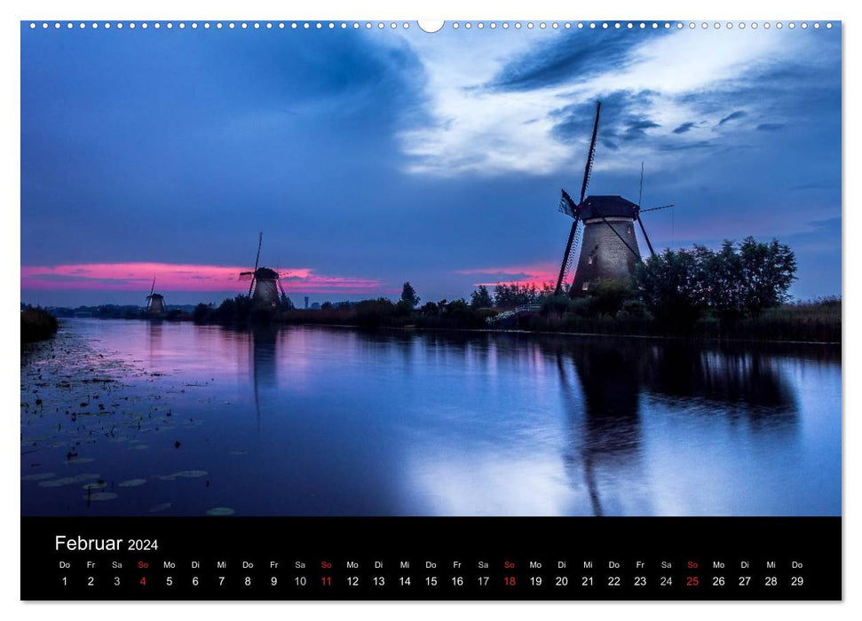 Landschaftliche Impressionen aus Deutschland und Europa (CALVENDO Premium Wandkalender 2024)