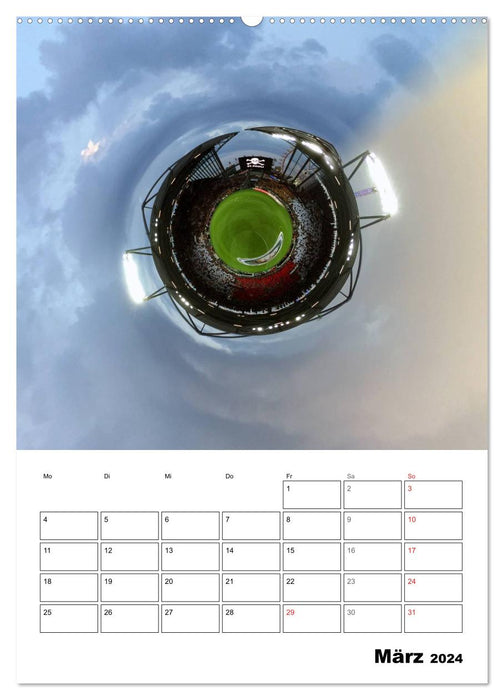 The tiny world of HAMBURG (CALVENDO Wandkalender 2024)