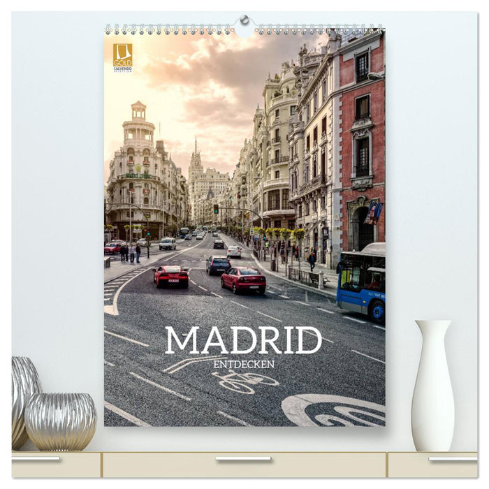 Madrid entdecken (CALVENDO Premium Wandkalender 2024)