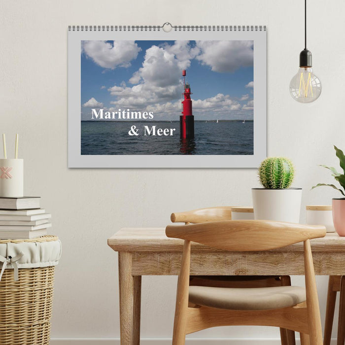 Maritimes und Meer (CALVENDO Wandkalender 2024)