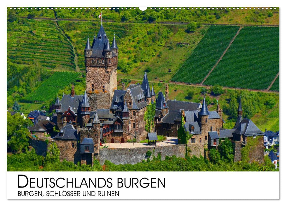 Germany's castles - castles, palaces and ruins (CALVENDO wall calendar 2024) 