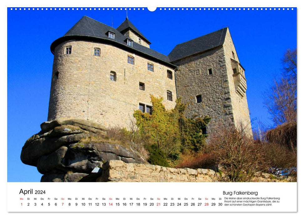 Germany's castles - castles, palaces and ruins (CALVENDO wall calendar 2024) 