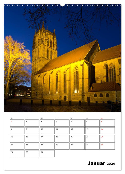 Münster entdecken (CALVENDO Premium Wandkalender 2024)