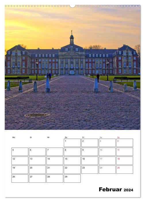 Münster entdecken (CALVENDO Premium Wandkalender 2024)