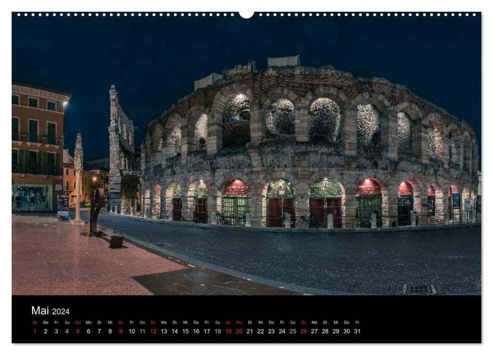 Von Venetien nach Südtirol (CALVENDO Premium Wandkalender 2024)
