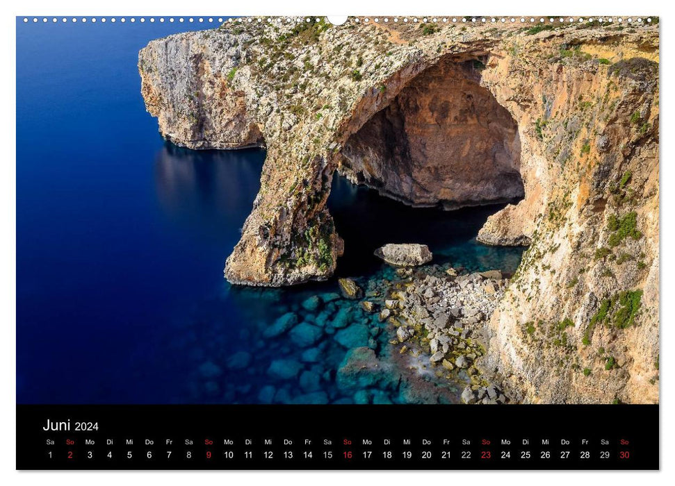 Vues maltaises (Calvendo Premium Calendrier mural 2024) 