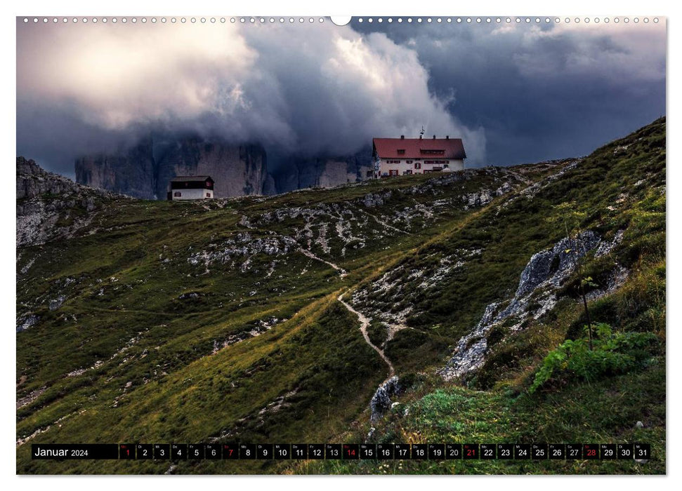 Dolomiten - Südtirol (CALVENDO Premium Wandkalender 2024)