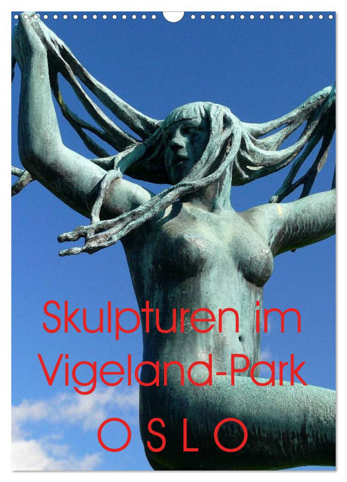 Sculptures in Vigeland Park Oslo (CALVENDO wall calendar 2024)