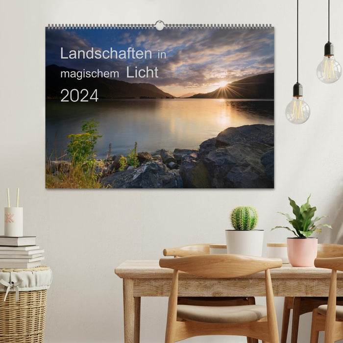 Landschaften im magischen Licht (CALVENDO Wandkalender 2024)