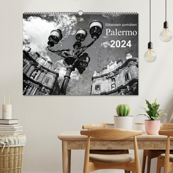 Silberstein portrays Palermo (CALVENDO wall calendar 2024) 