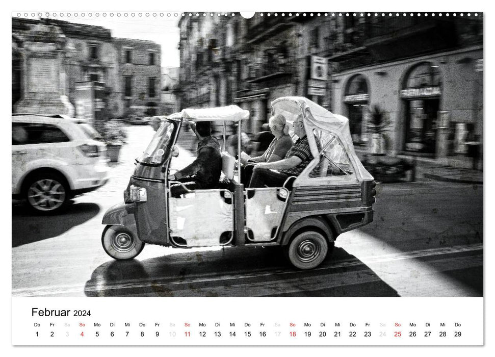 Silberstein portrays Palermo (CALVENDO wall calendar 2024) 