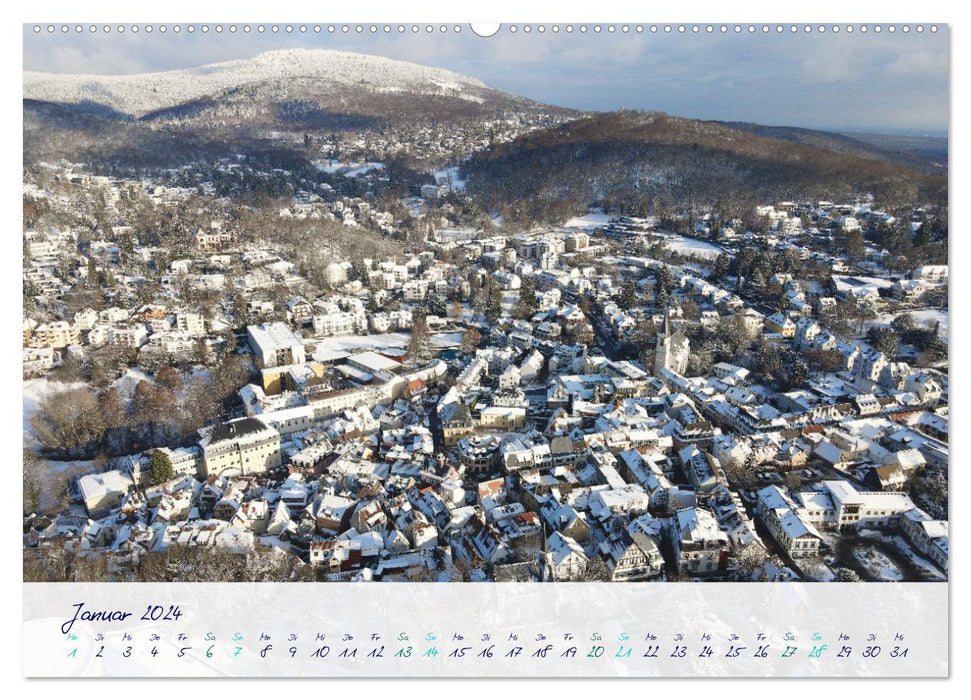 Königstein - station climatique du Taunus (calendrier mural CALVENDO 2024) 