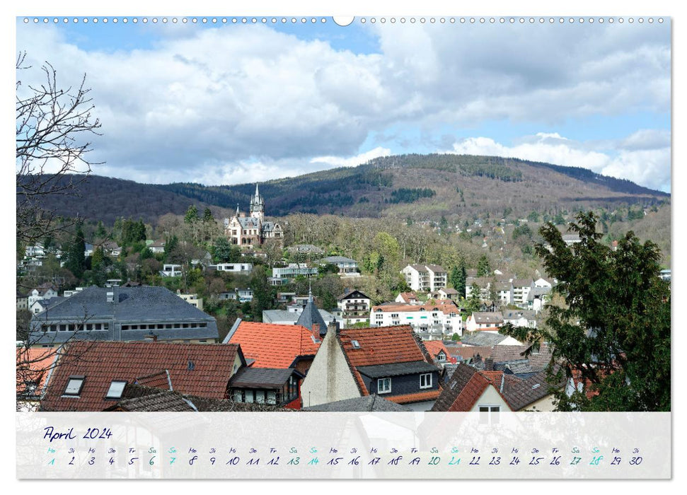 Königstein - station climatique du Taunus (calendrier mural CALVENDO 2024) 