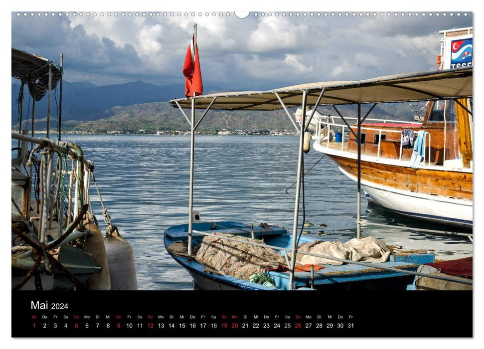 Türkische Riviera - Entlang der lykischen Küste (CALVENDO Premium Wandkalender 2024)