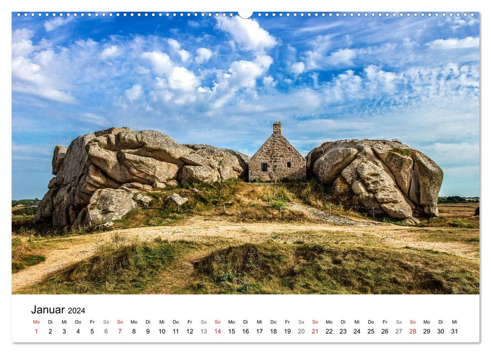 From West to North - a photographic journey from France to Denmark (CALVENDO wall calendar 2024) 