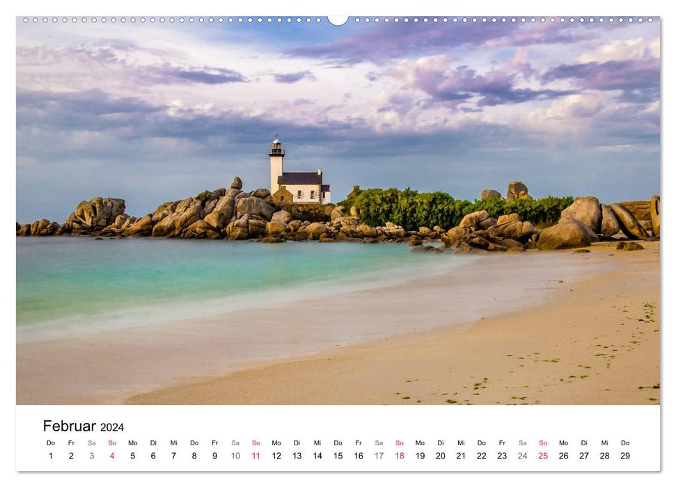 From West to North - a photographic journey from France to Denmark (CALVENDO wall calendar 2024) 