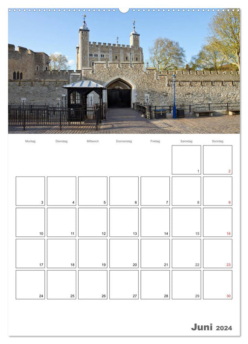 A visit to London / appointment planner (CALVENDO wall calendar 2024) 