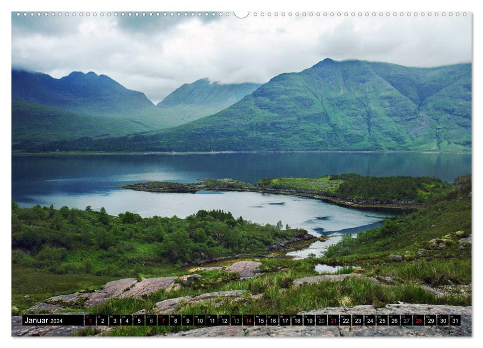 Scotland, Breathtaking North (CALVENDO Wall Calendar 2024) 