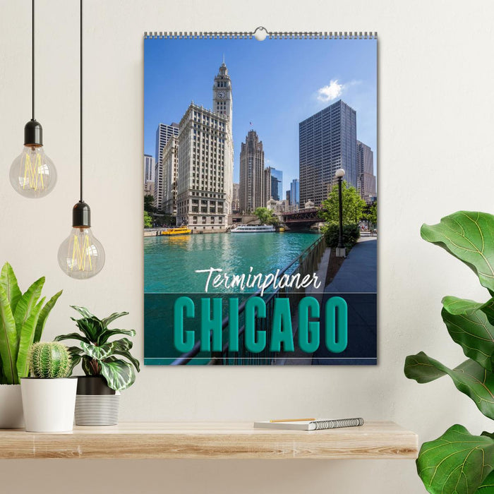 CHICAGO Terminplaner (CALVENDO Wandkalender 2024)