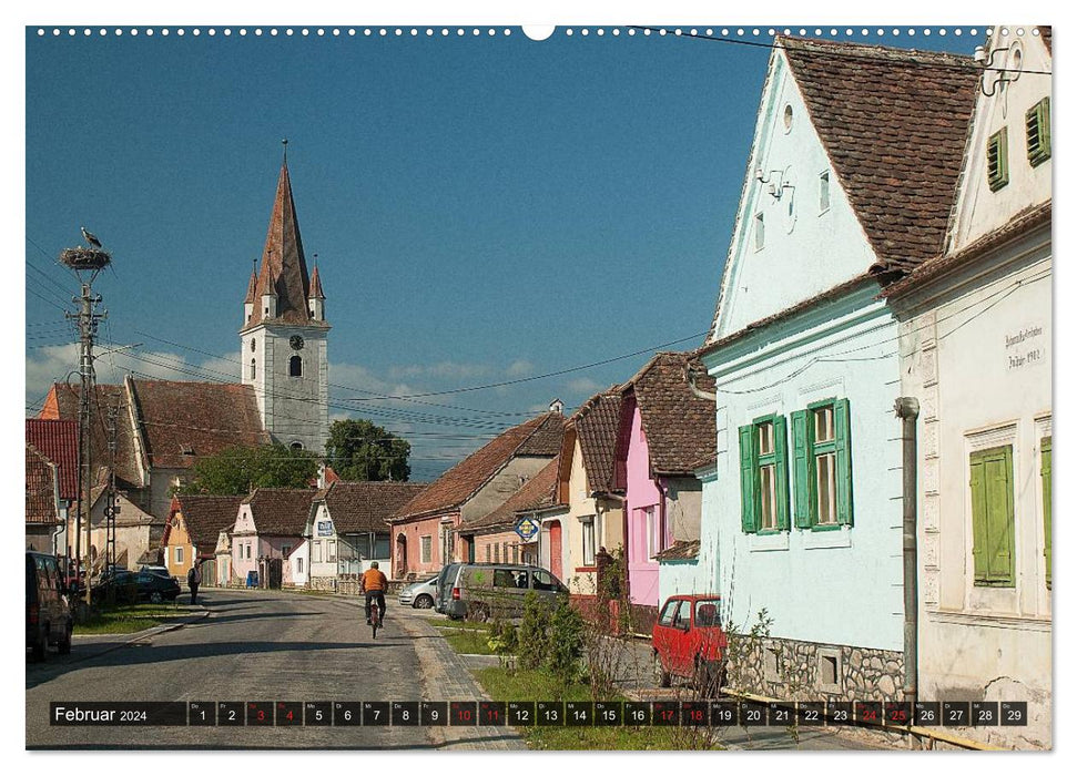 Roumanie - Tradition et Progrès entre Orient et Occident (Calendrier mural CALVENDO Premium 2024) 