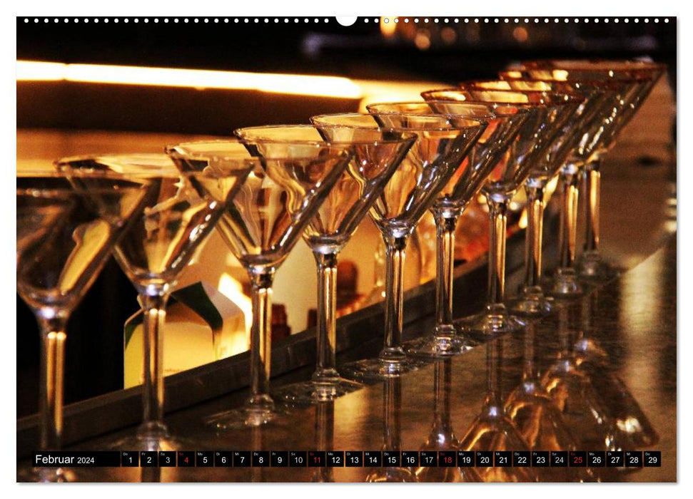 Ambiance de bar (Calendrier mural CALVENDO Premium 2024) 
