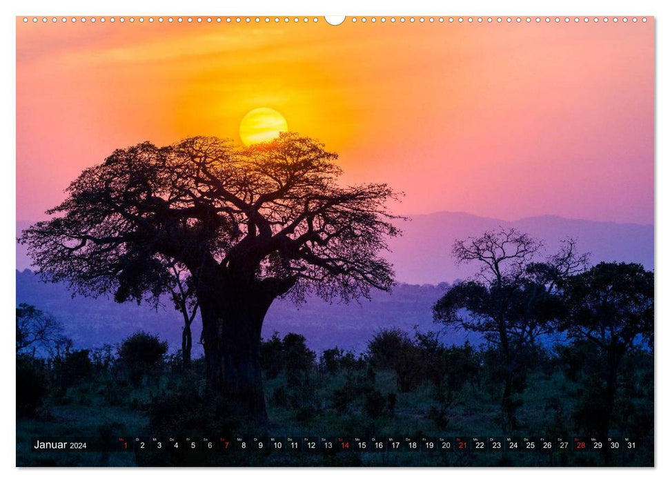 East Africa (CALVENDO Premium Wall Calendar 2024) 