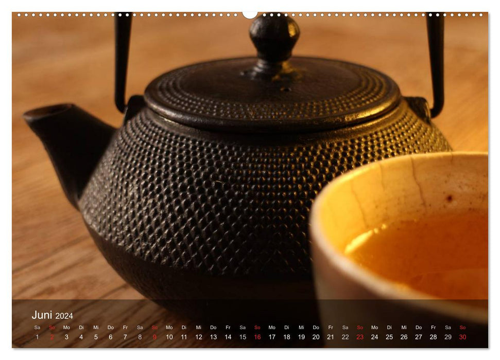 Tea Time - anregende Impressionen (CALVENDO Premium Wandkalender 2024)
