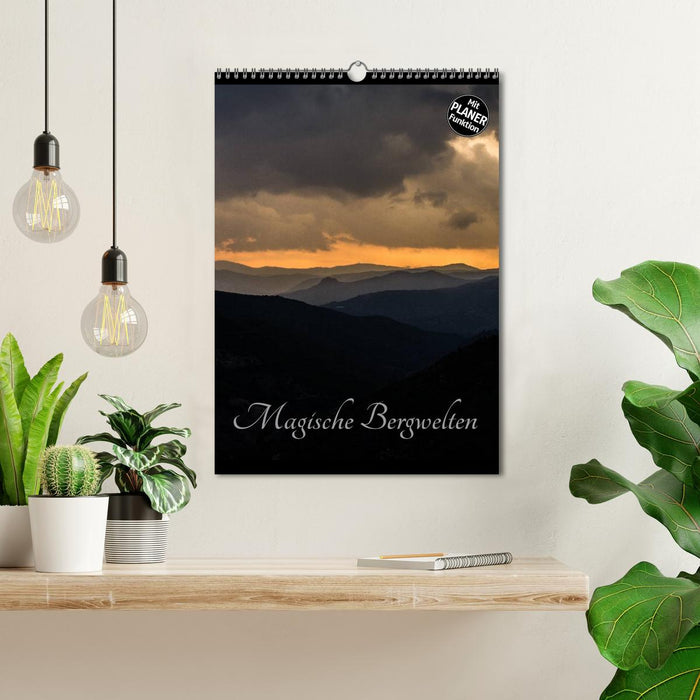 Magical mountain worlds (CALVENDO wall calendar 2024) 