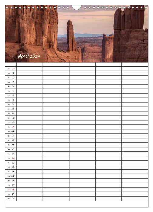 Magical mountain worlds (CALVENDO wall calendar 2024) 