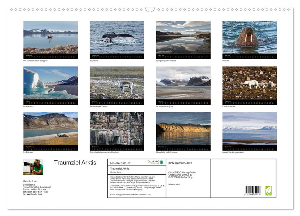 DREAM DESTINATION ARCTIC, impressions from the edge of the world (CALVENDO wall calendar 2024) 
