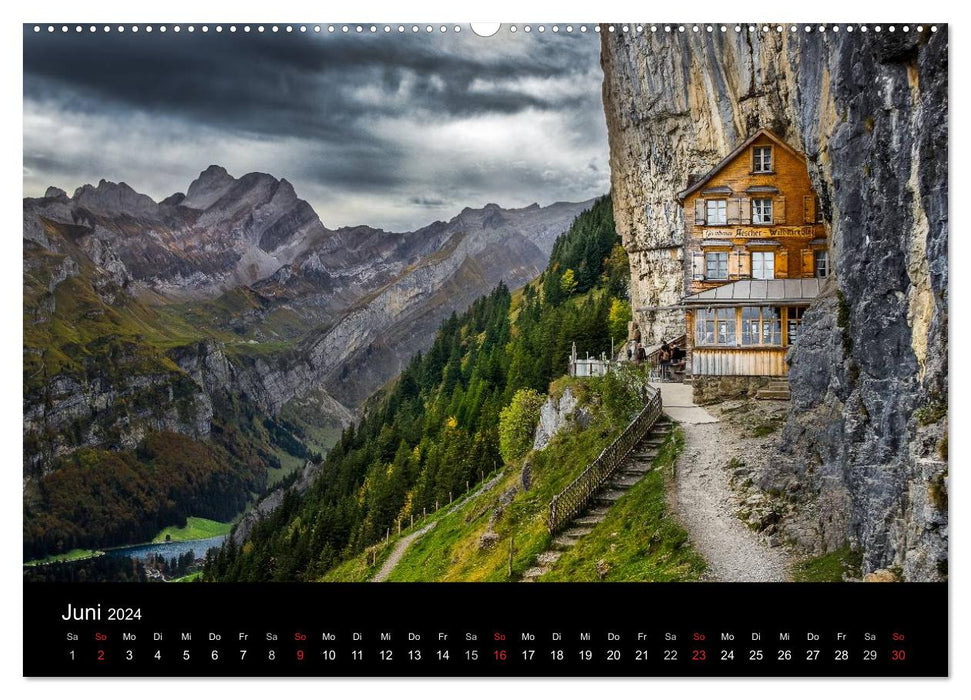 Landschaftliche Impressionen aus Deutschland und Europa (CALVENDO Wandkalender 2024)