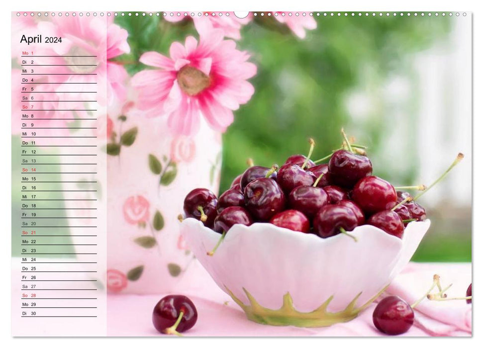 Country house summer. Fragrant still life (CALVENDO Premium Wall Calendar 2024) 