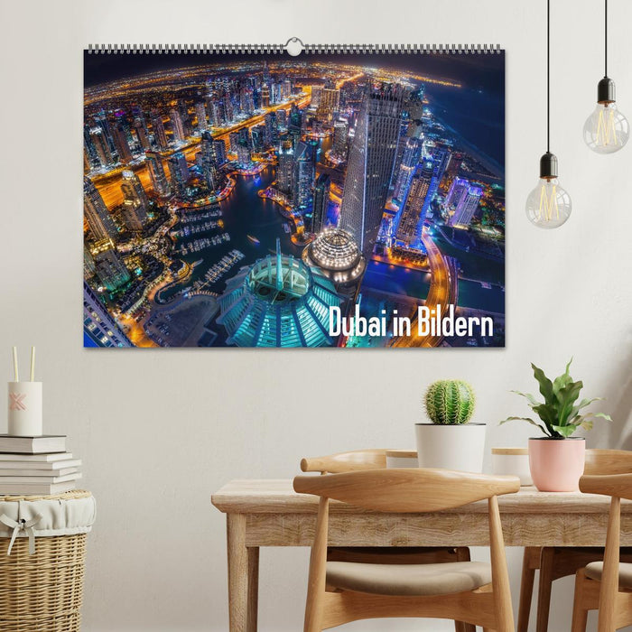 Dubaï en images (Calendrier mural CALVENDO 2024) 