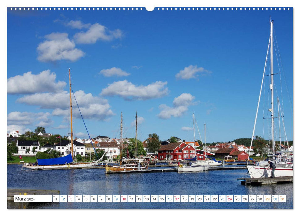 Norway PUR (CALVENDO wall calendar 2024) 