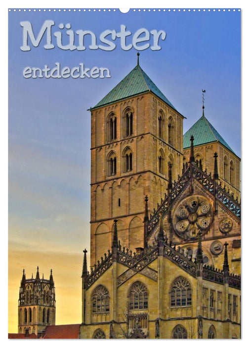 Münster entdecken (CALVENDO Wandkalender 2024)