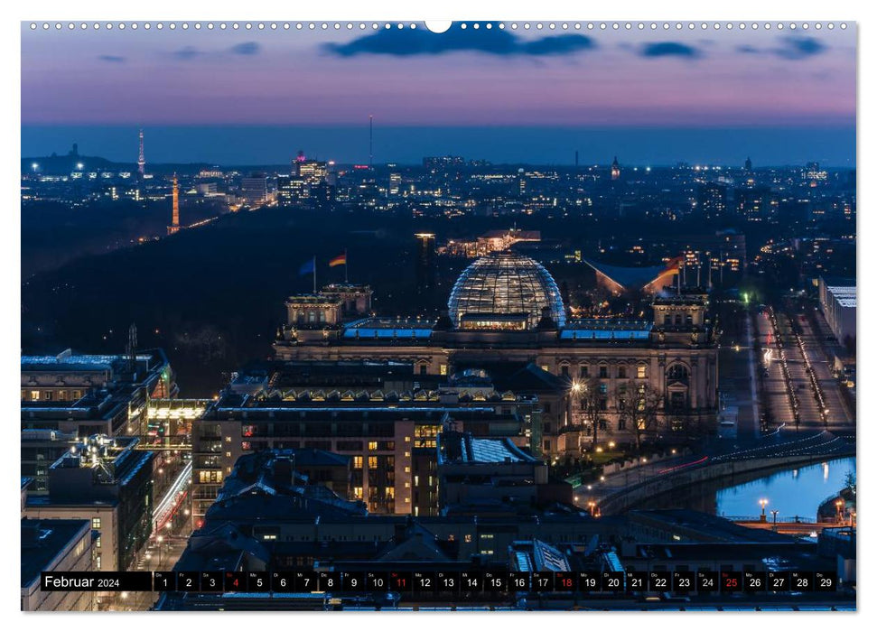 Berlin - Faszination Hauptstadt (CALVENDO Premium Wandkalender 2024)