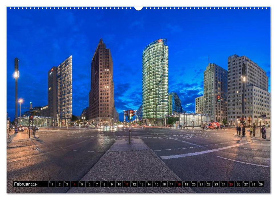 Berlin - Sichtweisen auf die Hauptstadt (CALVENDO Premium Wandkalender 2024)