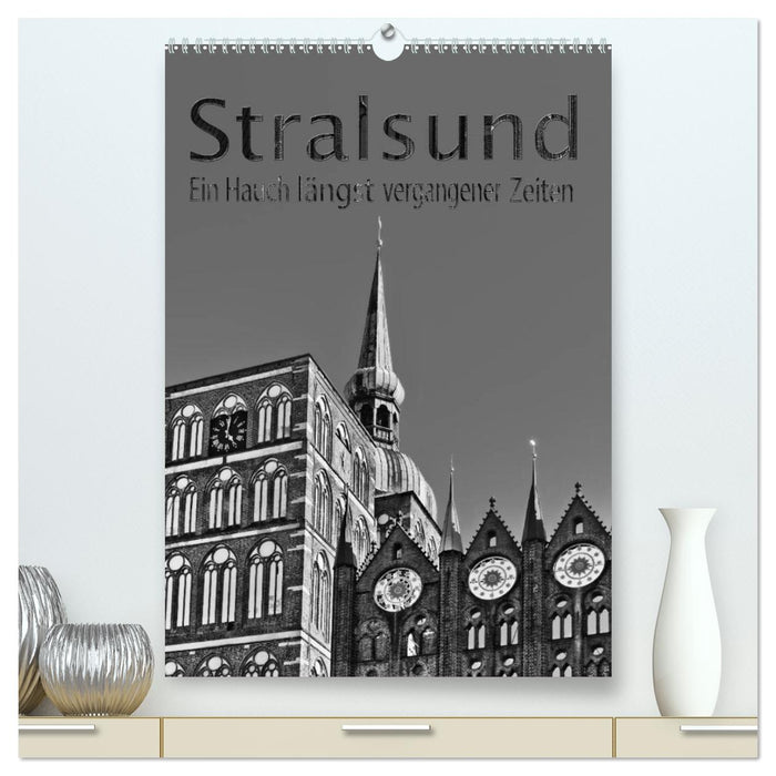 Stralsund. Une touche d'antan (Calendrier mural CALVENDO Premium 2024) 