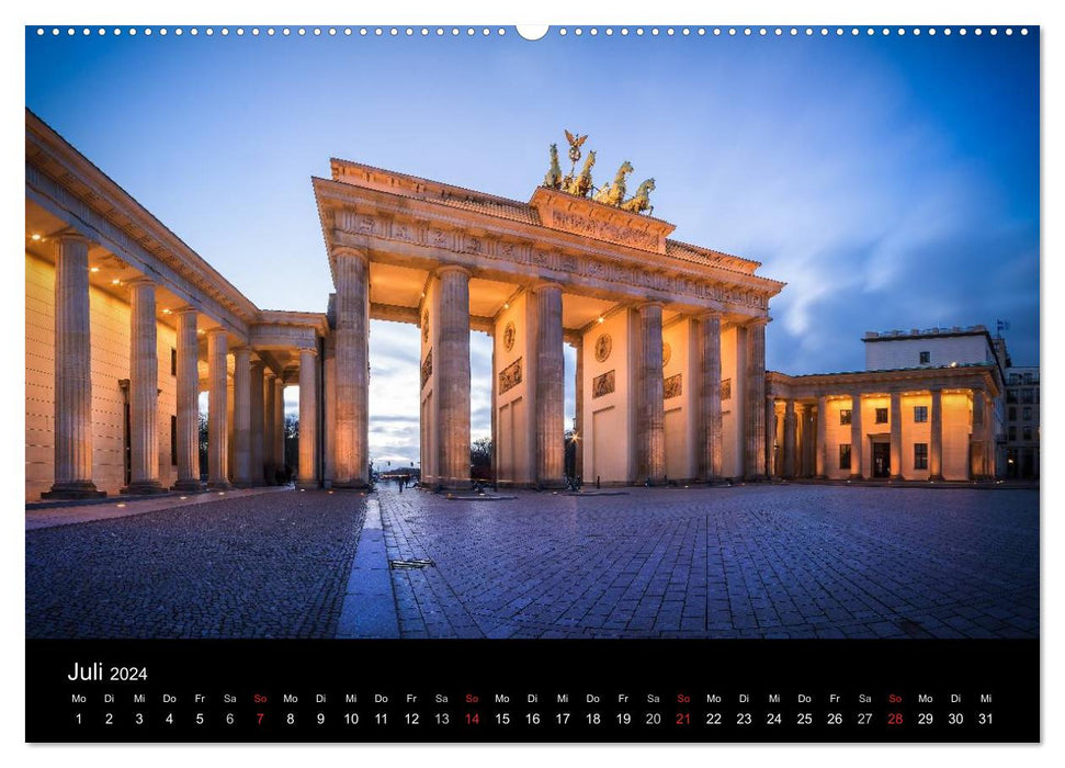 Berlin – Facettes d'une capitale (Calvendo Premium Calendrier mural 2024) 